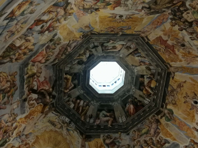Dóm kupolája belülről - Firenze